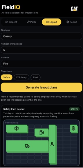 CAT FieldIQ – screenshot 3