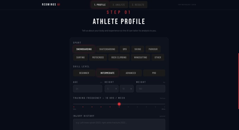 RedWings AI – screenshot 2