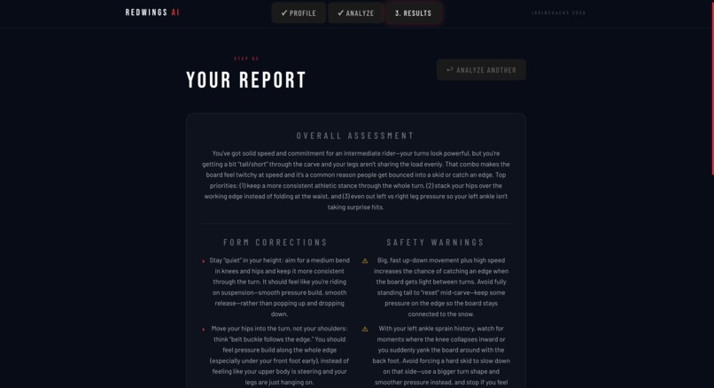 RedWings AI – screenshot 5