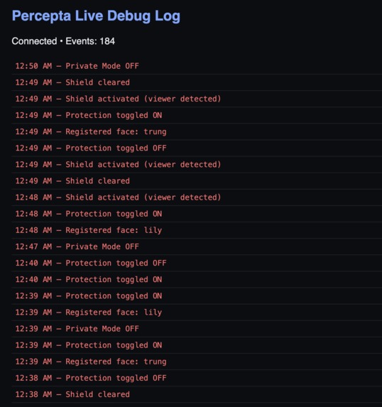 Percepta – screenshot 3
