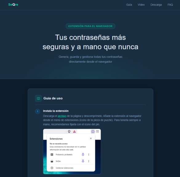 SeQre – screenshot 1
