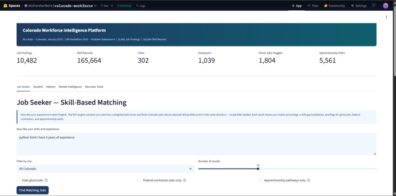 Colorado Workforce IQ – screenshot 9