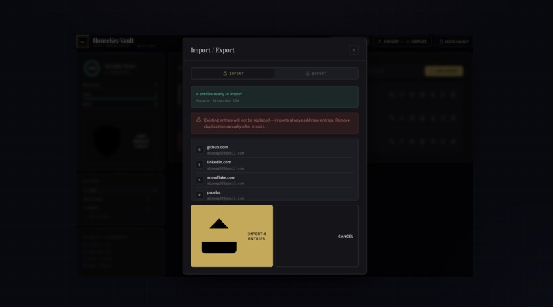 HouseKey – screenshot 2
