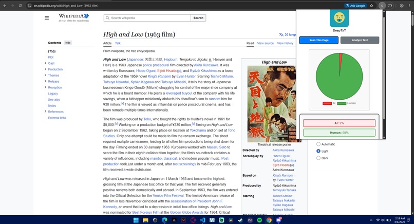DeepTxT – screenshot 5