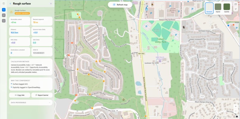 AccessMaps – screenshot 2