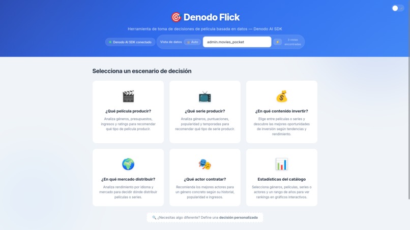 Denodo Flick – screenshot 1