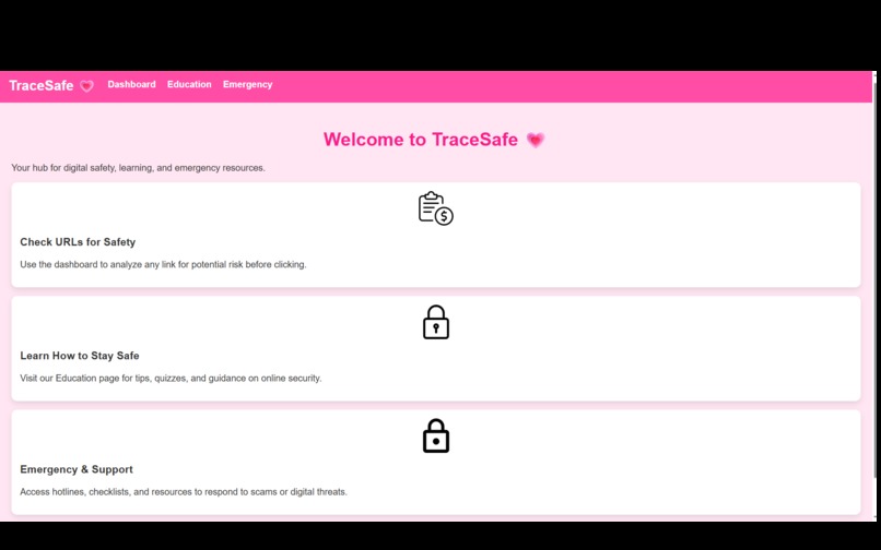 SafeTrace – screenshot 1