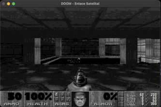 Jugando Doom en el Espacio 