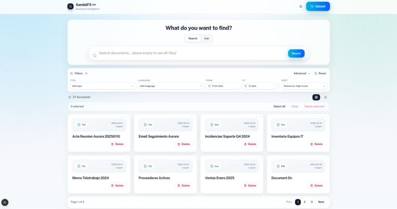 GandalFS – screenshot 1