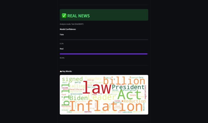 Fake News Detector (Multimodal) – screenshot 6