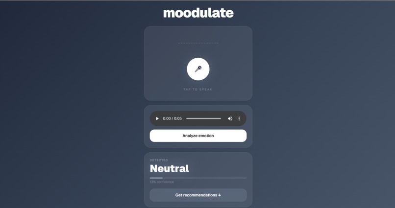 Moodulate – screenshot 3