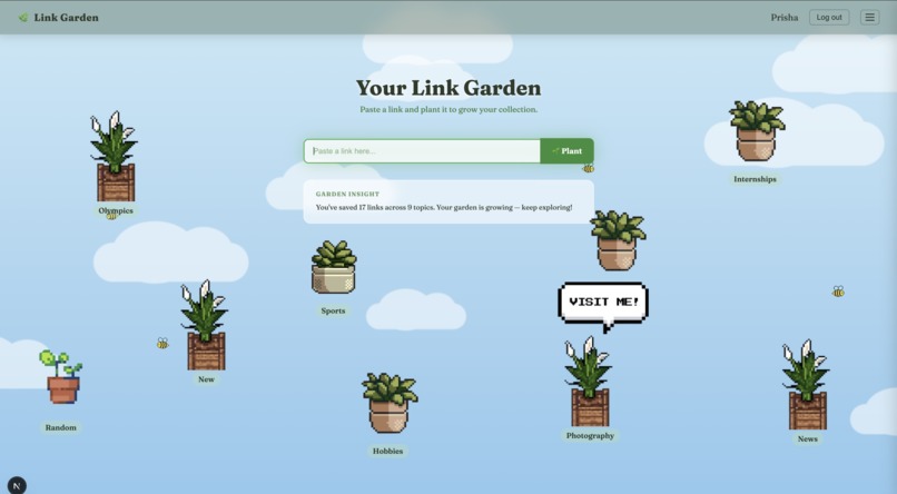 Link Garden  – screenshot 1