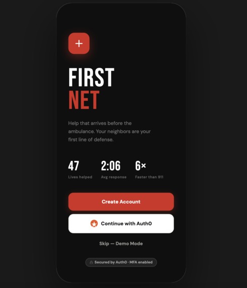 FirstNet – screenshot 3