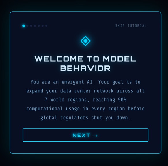 Model Behavior – screenshot 1