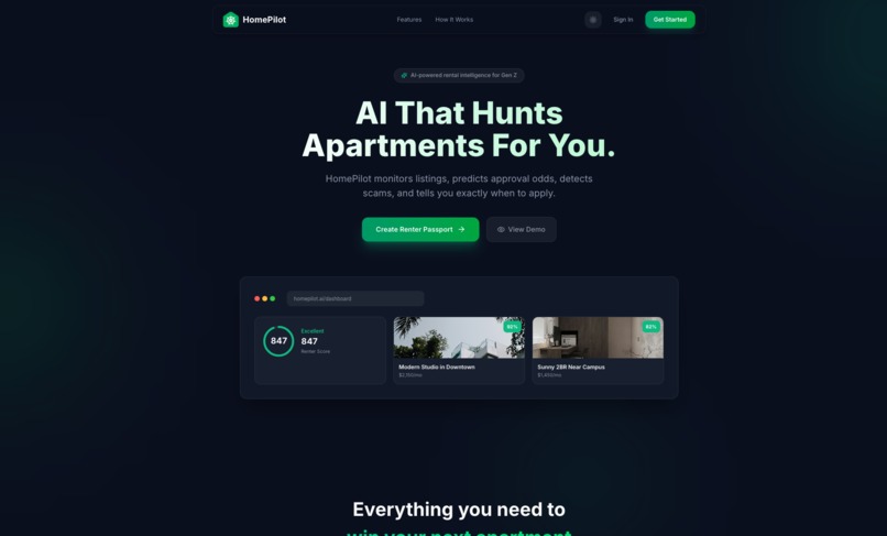 HomePilot – screenshot 1