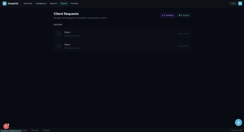 EstateOS – screenshot 1