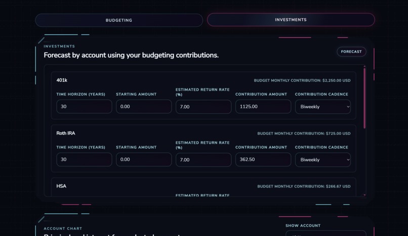 FinCmd – screenshot 2