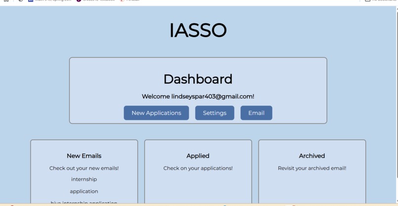 IASO – screenshot 1