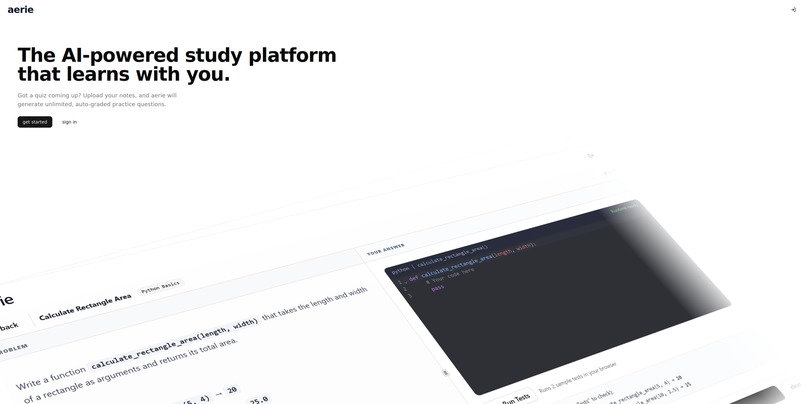 aerie – screenshot 1