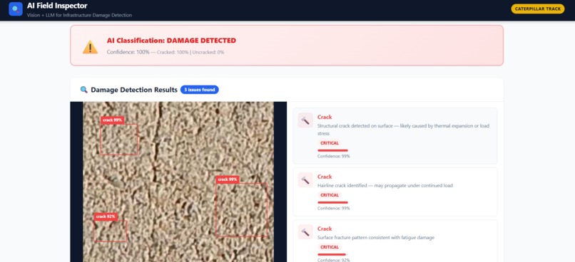 AI-Powered Infrastructure Inspection System – screenshot 4