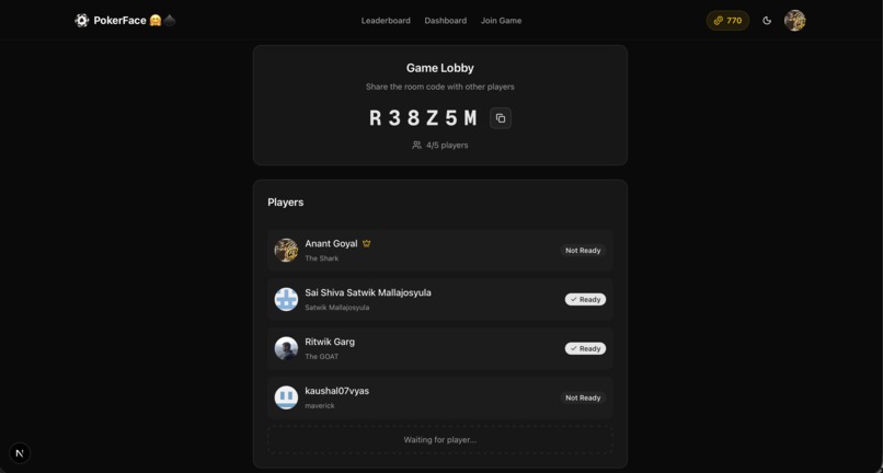 PokerFace – screenshot 4