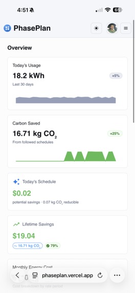 PhasePlan – screenshot 3