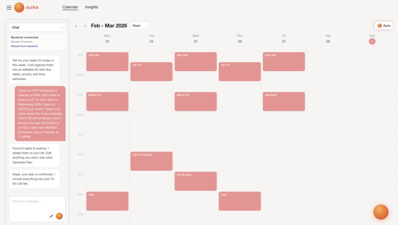 AURA – screenshot 1