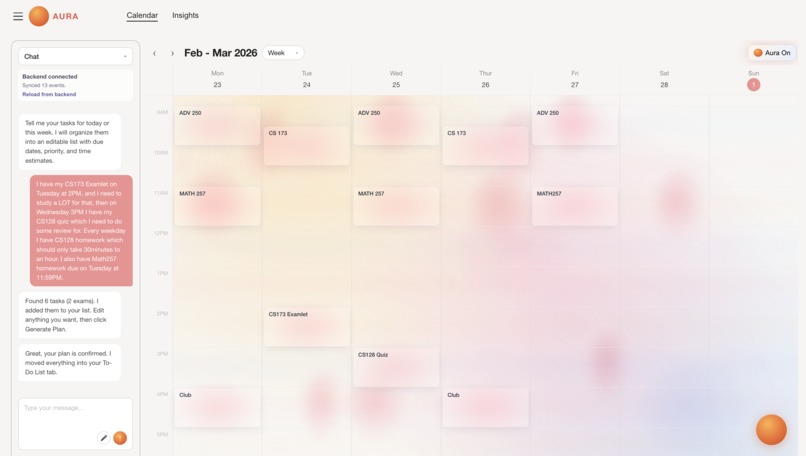 AURA – screenshot 2