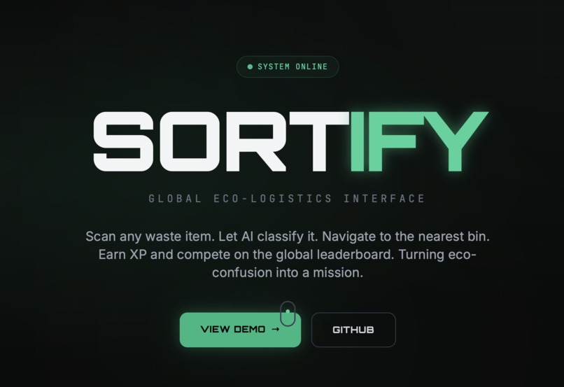 Gamified Recycling App – screenshot 1