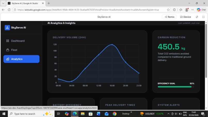 DroneGrid AI Delivery System – screenshot 5
