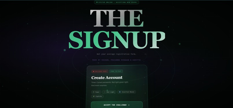 AstroPain Signup – screenshot 1