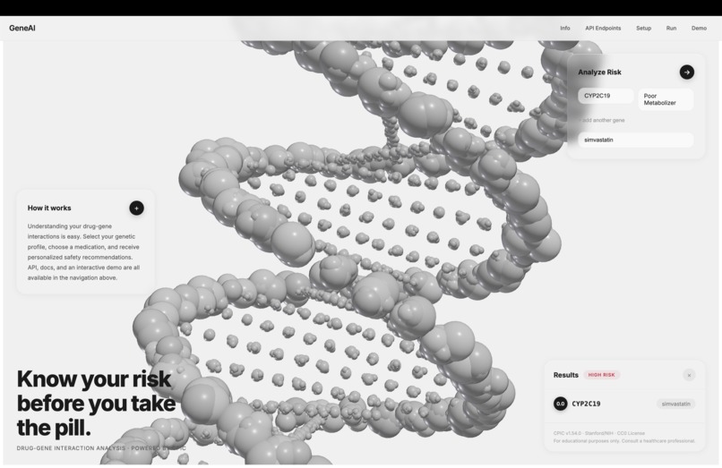 GeneAI – screenshot 1