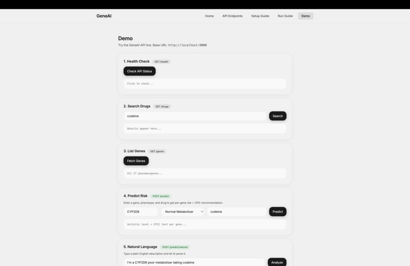 GeneAI – screenshot 3