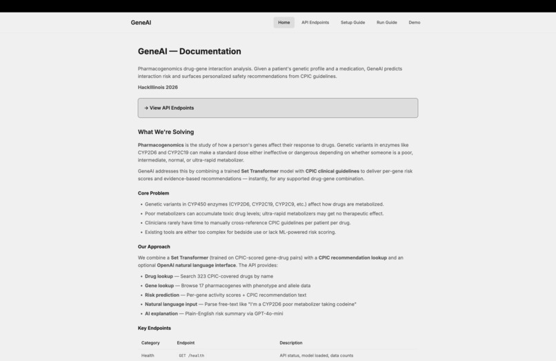 GeneAI – screenshot 2