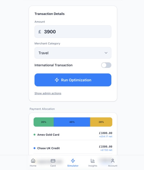 OptiVault – screenshot 1