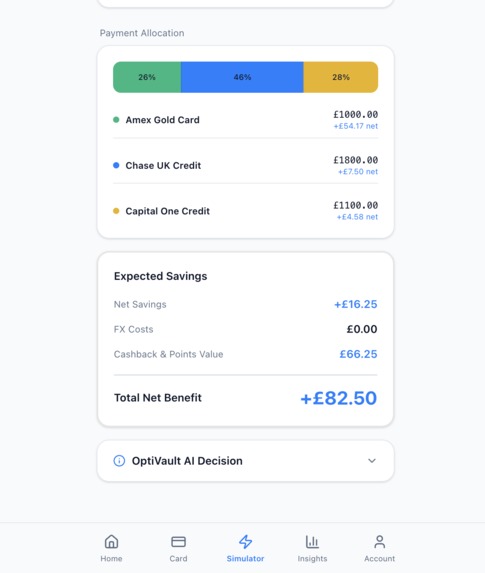 OptiVault – screenshot 2