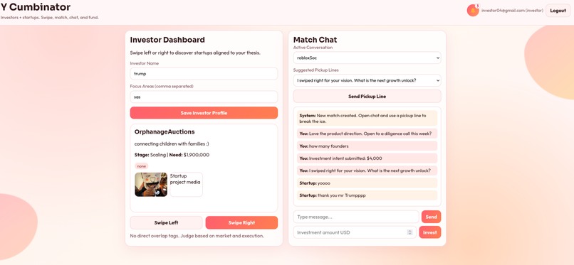 Y-combinator with a 'u'  – screenshot 1