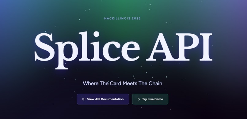 Splice API – screenshot 1