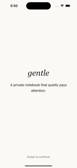 Gentle – screenshot 1