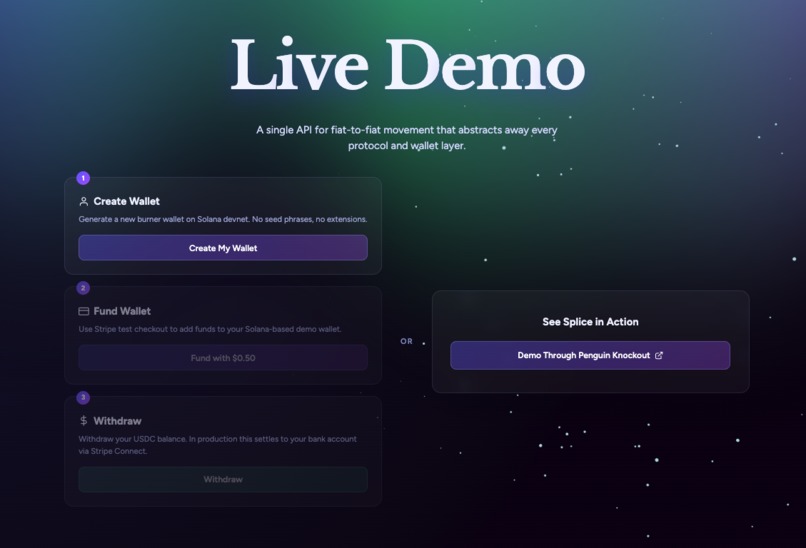 Splice API – screenshot 3