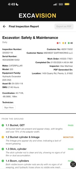 ExcaVision – screenshot 3