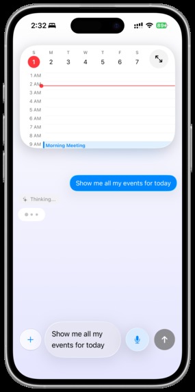 Planwise: Agentic Scheduling – screenshot 1
