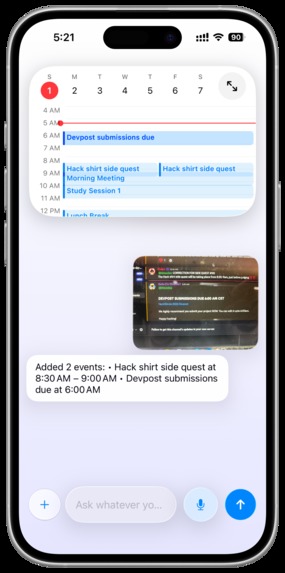 Planwise: Agentic Scheduling – screenshot 5