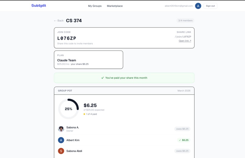 SubSplit – screenshot 4