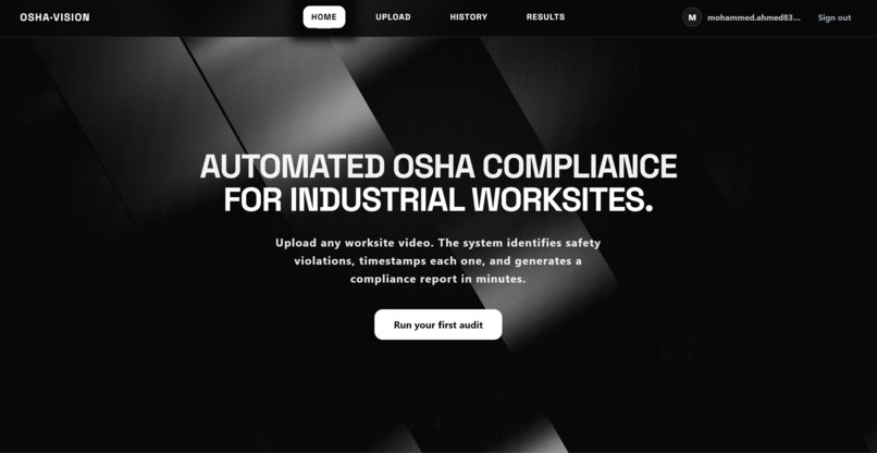 OSHA-Vision – screenshot 1