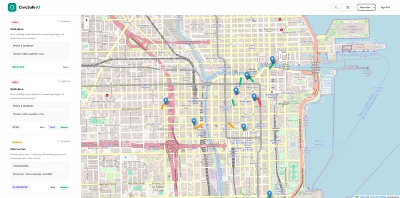CivicSafe AI – Smart Route & Safety Copilot – screenshot 4