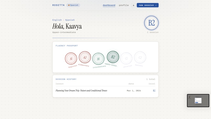 Rosetta - A Language Learning App – screenshot 5