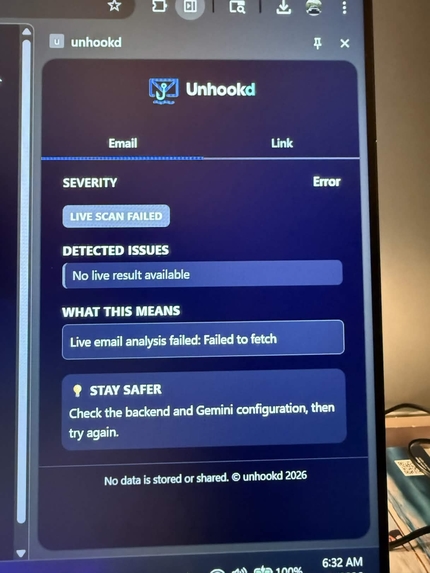 unhookd – screenshot 4