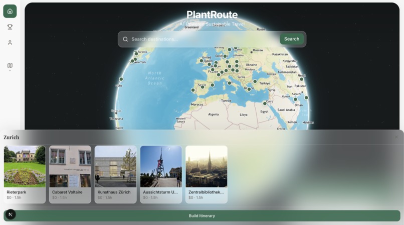 PlantRoute – screenshot 3
