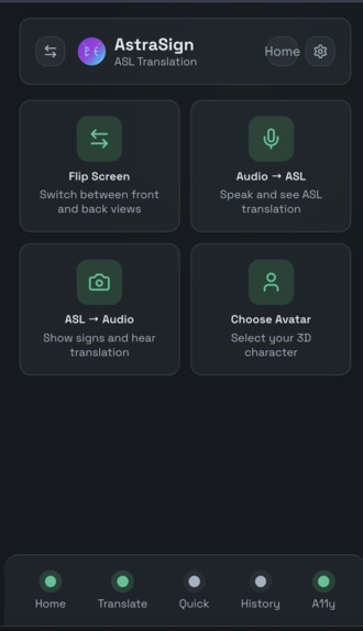 AstraSign — ASL Translator – screenshot 4